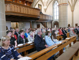 Feierlicher Gründungsgottesdienst der Pfarrei St. Heimerad (Foto: Karl-Franz Thiede)